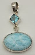 Larimar Pendant - I1012