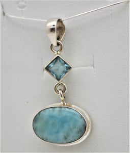 Larimar Pendant - I1013