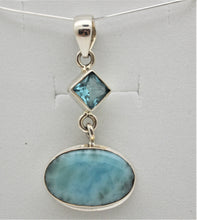 Load image into Gallery viewer, Larimar Pendant - I1013