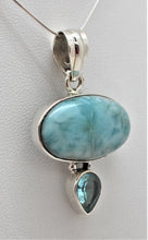 Load image into Gallery viewer, Larimar Pendant - I1111