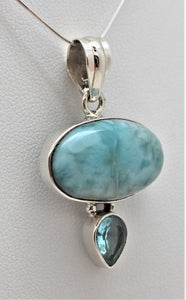 Larimar Pendant - I1111