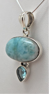 Larimar Pendant - I1111