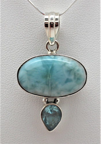 Larimar Pendant - I1111