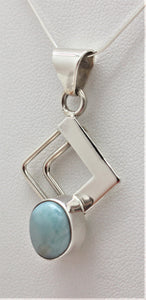 Larimar Pendant - I1114