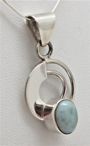 Larimar Pendant - I1115