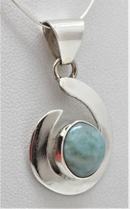 Larimar Pendant - I1134