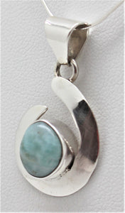 Larimar Pendant - I1134