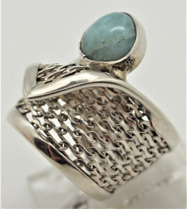 Larimar Ring - I1045