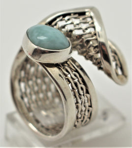 Larimar Ring - I1045