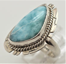 Load image into Gallery viewer, Larimar Ring - I1046